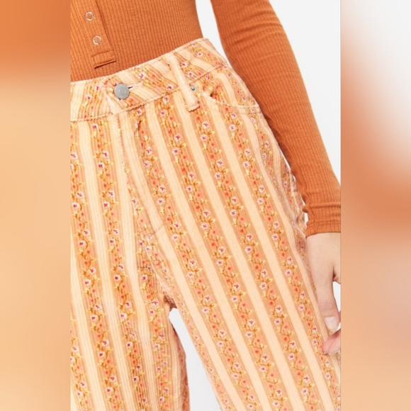 NWT BDG Mom High Rise Pants | Size 27 | Ditsy Corduroy | Urban Outfitters - Picture 5 of 13